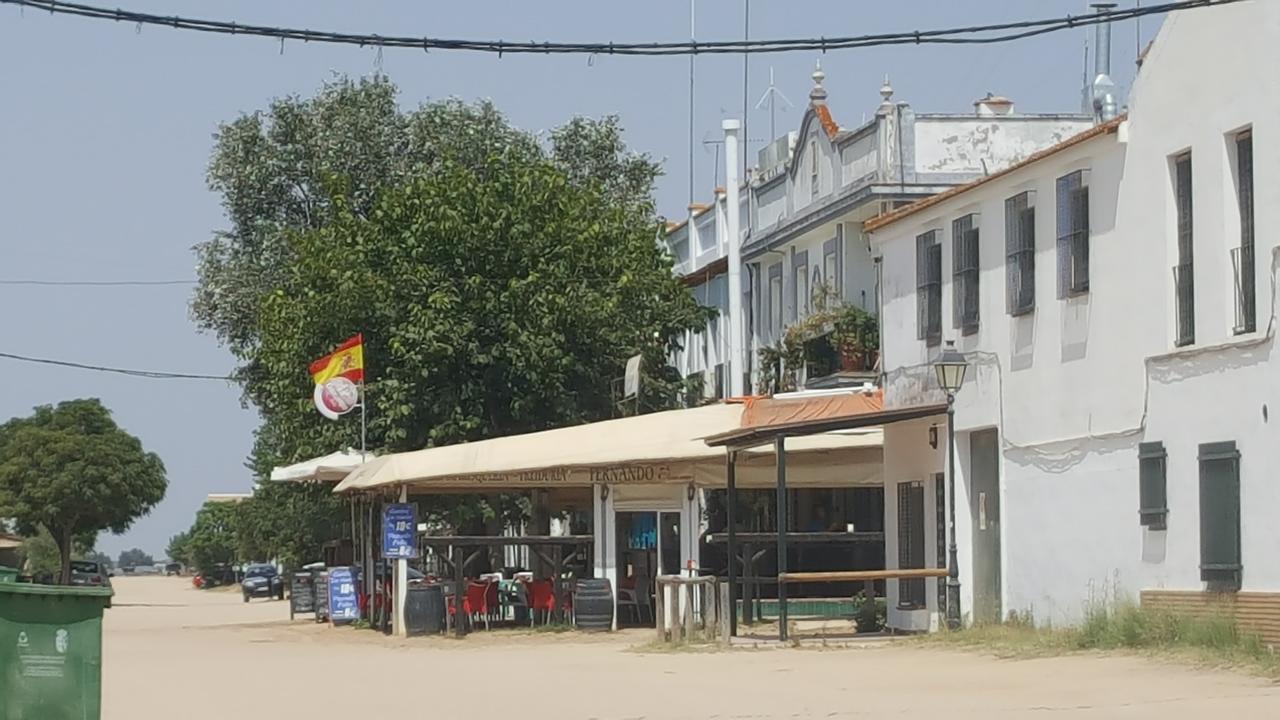 Hospederia Rural Las Buganvillas El Rocío Exterior foto